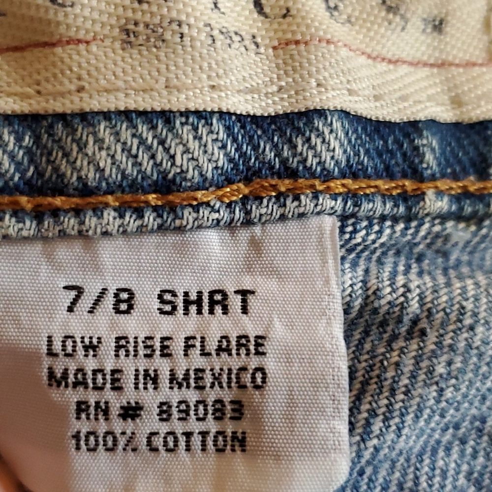 Matrices Jeans Low Rise Flares 7/8 Short - Picture 9 of 9